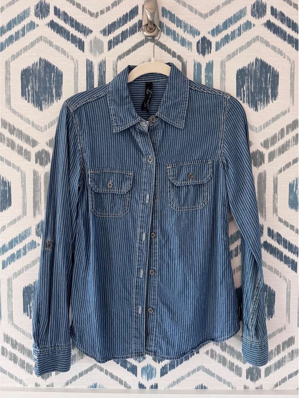 Seven7 Striped Top